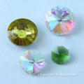 Jewelry Beads, Available in Various Colors, Made of Glass and Crystal, Excellent Workmanship